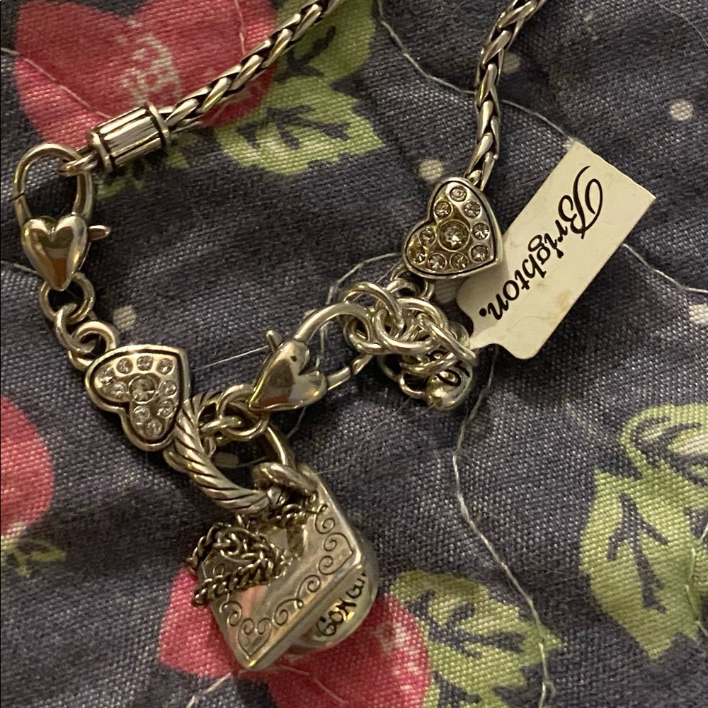 Brighton NWT graduation cap charm and bracelet